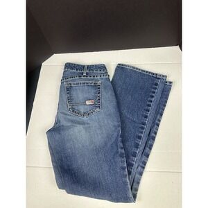Ariat FR Denim Jeans Mid Rise Boot Cut Rodeo Cowgirl work wear Women's 30R